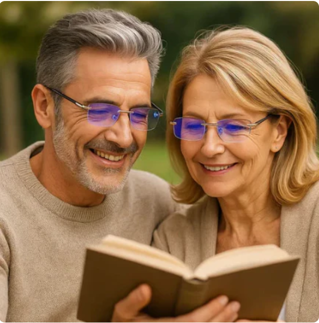 “No son tus ojos. Son tus lentes.”