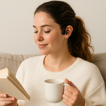 SkyConduct® Fone Avanzado de Condução Óssea