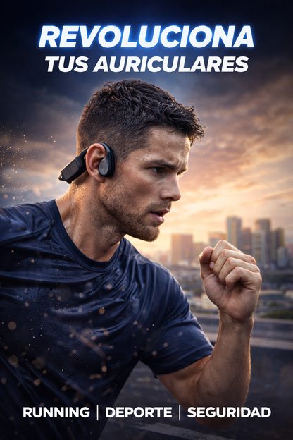 SkyConduct® Fone Avanzado de Condução Óssea