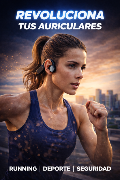 SkyConduct® Fone Avanzado de Condução Óssea