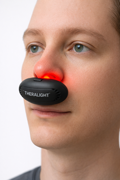 TheraLight™ Tecnología de Luz para Conforto Nasal