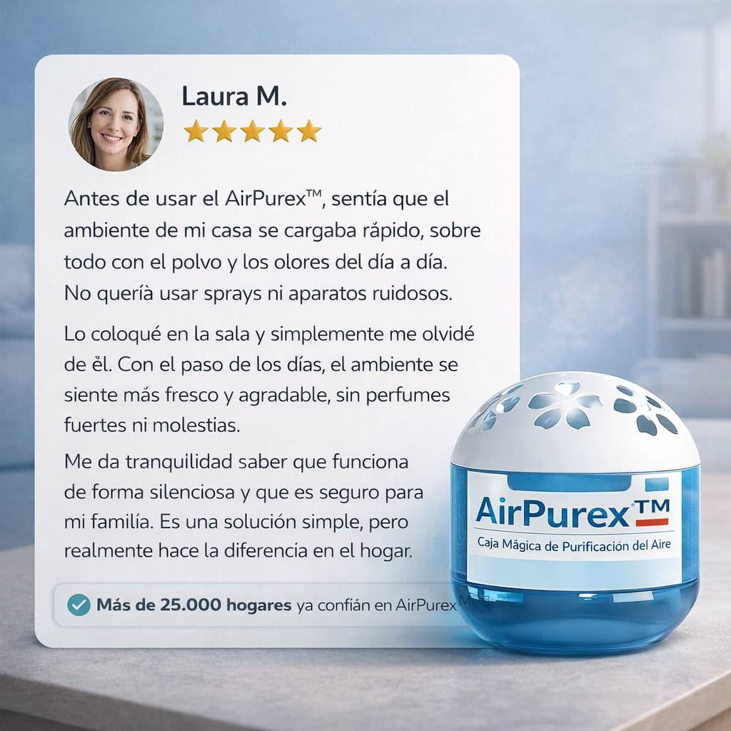 AirPurex™ – Caja Mágica de Purificación del Aire