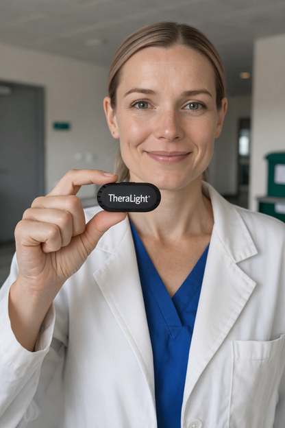 TheraLight™ Tecnología de Luz para Conforto Nasal