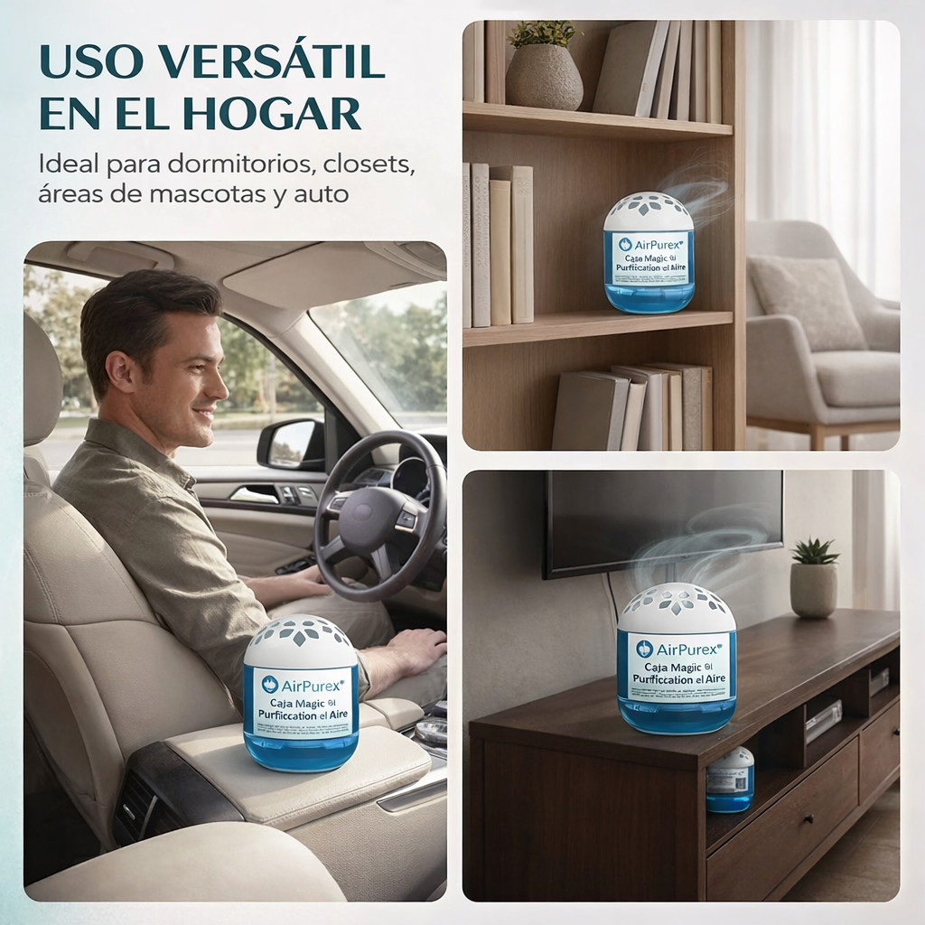 AirPurex™ – Caja Mágica de Purificación del Aire